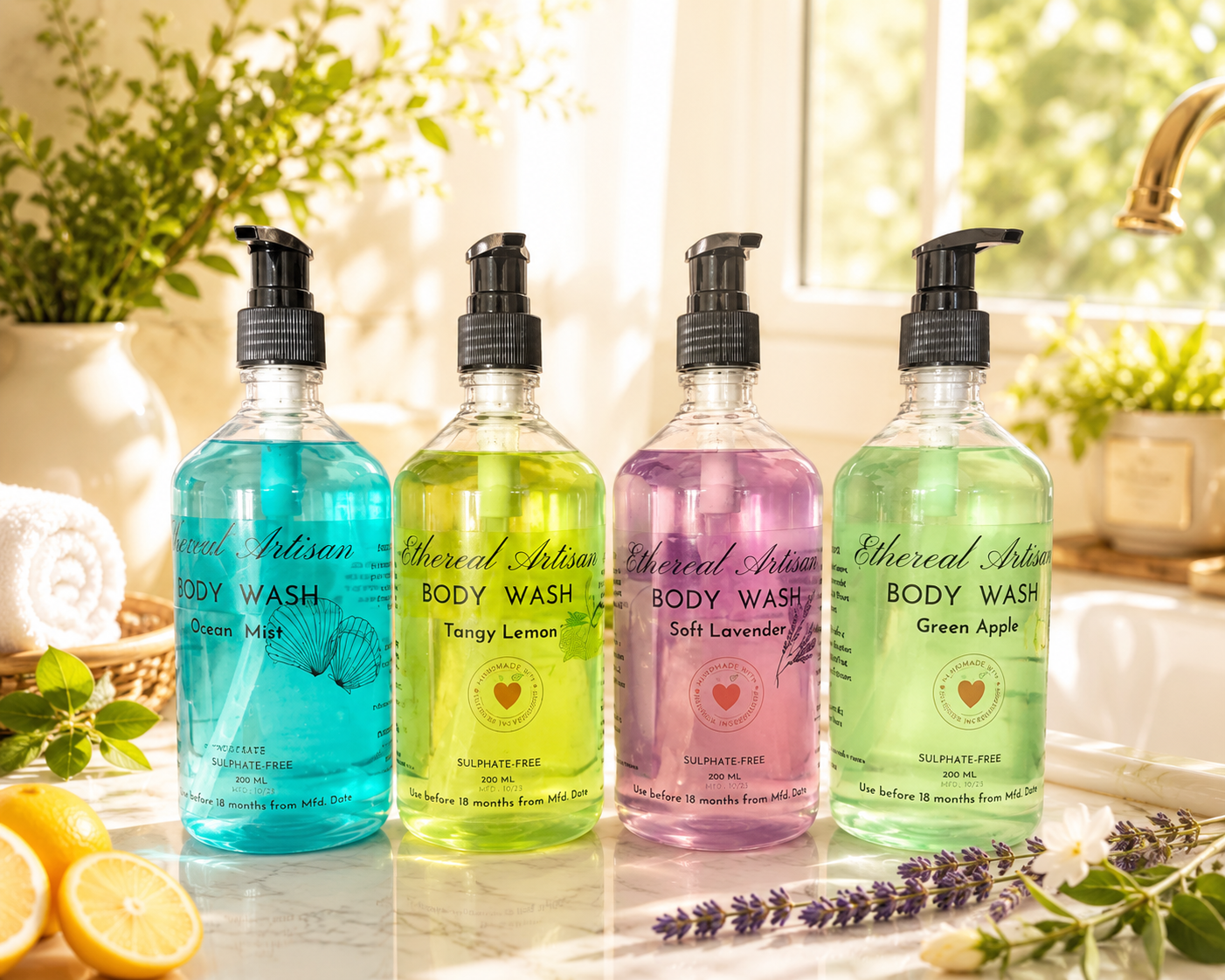 Premium Body Wash Collection